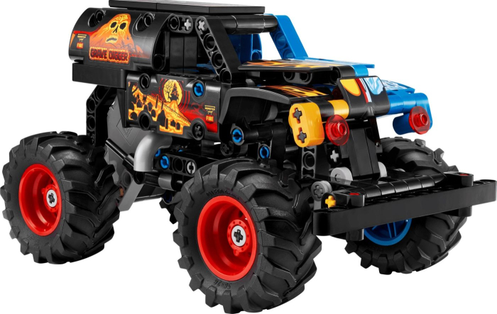 Lego Technic Monster Jam Grave Digger Foc si Gheata 42219 set cu 967 piese - IoArtify.ro [3]