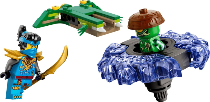 Lego Ninjago Nya Vs Spinnerul Monstru cu Mutatii 71849 set 310 piese - IoArtify.ro [2]