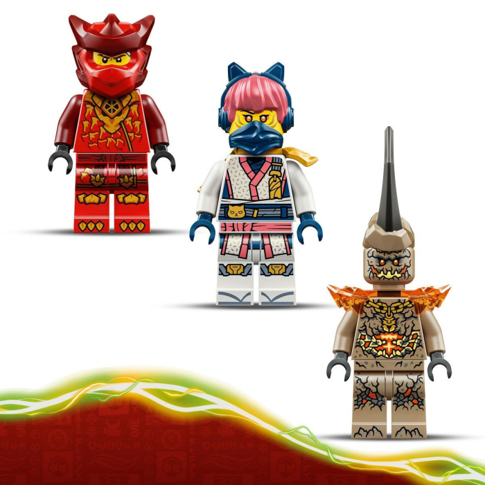Lego Ninjago Pachet de Lupta cu Robotul Dragon al Lui Kai 71851 set 387 piese - IoArtify.ro [6]