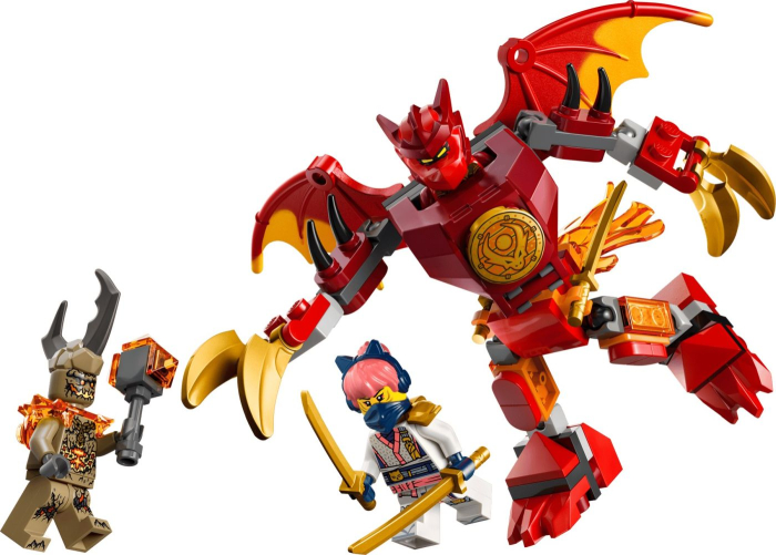 Lego Ninjago Pachet de Lupta cu Robotul Dragon al Lui Kai 71851 set 431 piese - IoArtify.ro [2]