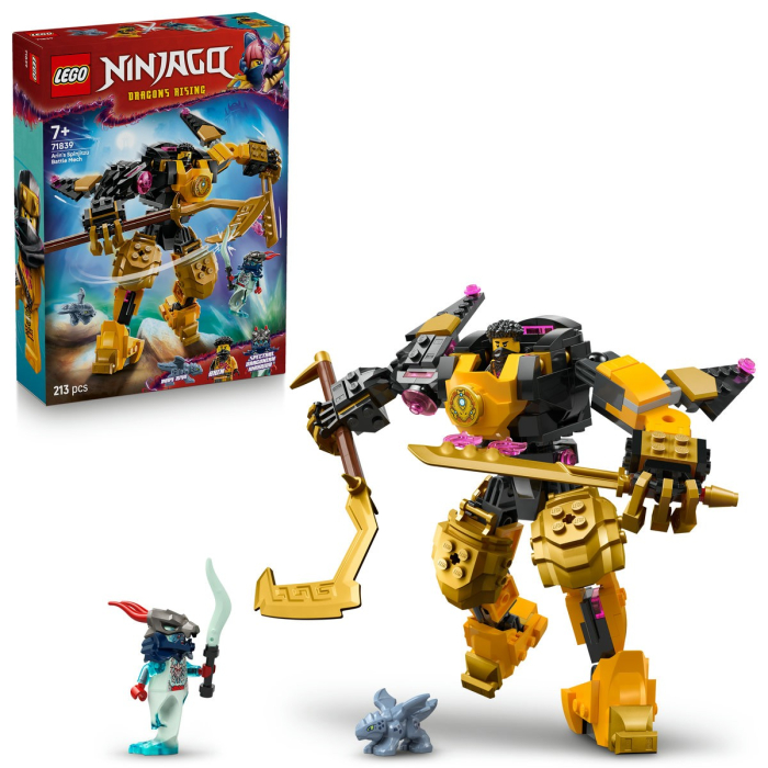 Lego Ninjago Robotul de Lupta Spinjitzu a Lui Arin 71839 set cu 350 piese - IoArtify.ro [7]