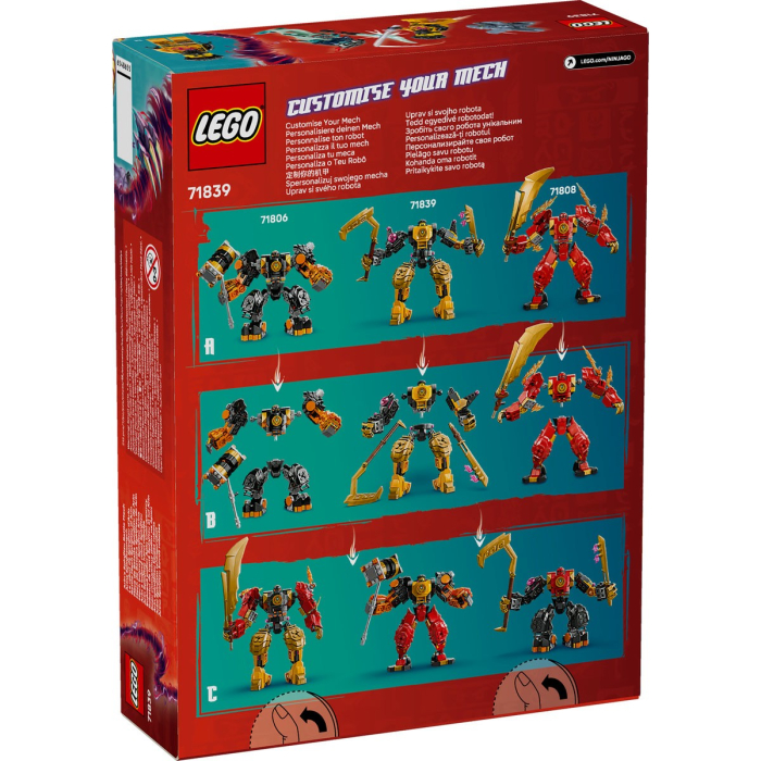 Lego Ninjago Robotul de Lupta Spinjitzu a Lui Arin 71839 set cu 350 piese - IoArtify.ro [6]
