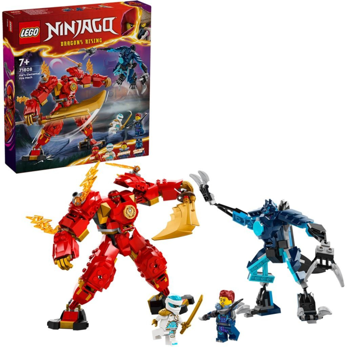 Lego Ninjago Robotul Stihie de Foc al Lui Kai 71808 Set 456 Piese - IoArtify.ro [5]