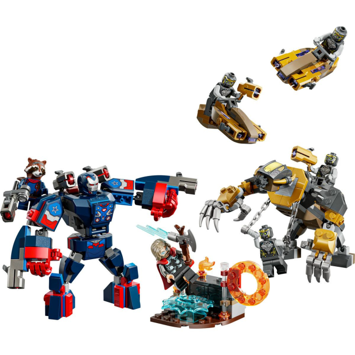 Lego Marvel Razbunatorii Thor Vs Chitauri Sfarsitul Jocului 76322 set 584 piese - IoArtify.ro [2]