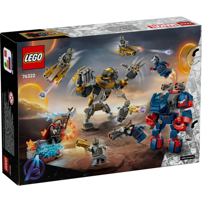 Lego Marvel Razbunatorii Thor Vs Chitauri Sfarsitul Jocului 76322 set 584 piese - IoArtify.ro [8]
