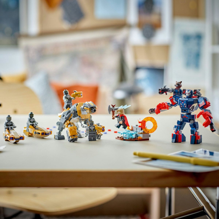 Lego Marvel Razbunatorii Thor Vs Chitauri Sfarsitul Jocului 76322 set 584 piese - IoArtify.ro [6]