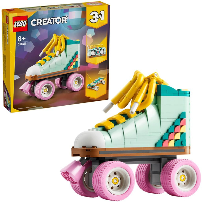 Lego Creator 3in1 Patina cu Rotile Retro 31148 set constructie 3 modele - IoArtify.ro [6]
