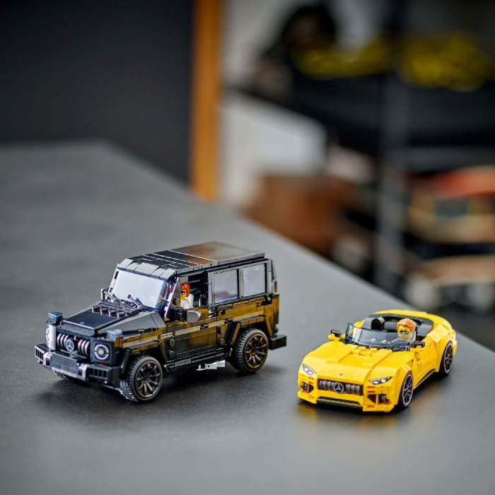 Lego Speed Champions Mercedes-amg G 63 si Mercedes-amg Sl 63 76924 Set 2 modele detaliate - IoArtify.ro [6]
