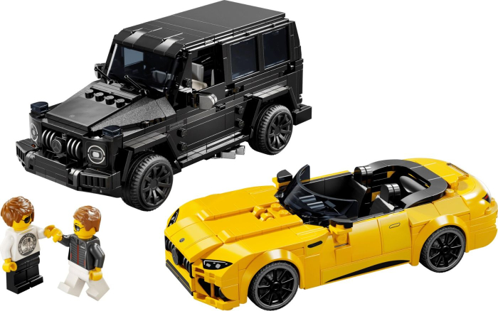 Lego Speed Champions Mercedes-amg G 63 si Mercedes-amg Sl 63 76924 Set 2 modele detaliate - IoArtify.ro [7]
