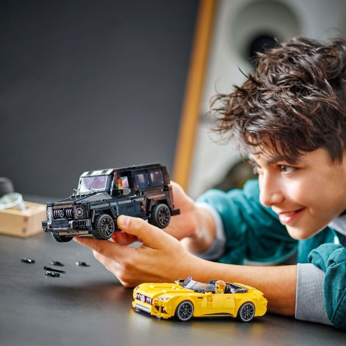 Lego Speed Champions Mercedes-amg G 63 si Mercedes-amg Sl 63 76924 Set 2 modele detaliate - IoArtify.ro [4]