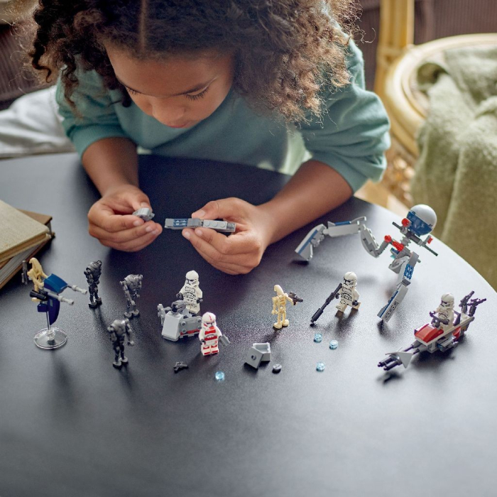 Lego Star Wars Pachet de Lupta Clone Trooper si Droid de Lupta 75372 set 2 figurine - IoArtify.ro [3]