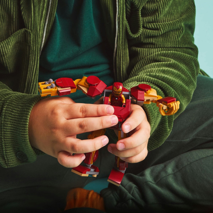 Lego Super Heroes Robotul Iron Man Vs Ultron 76307 set 565 piese - IoArtify.ro [6]