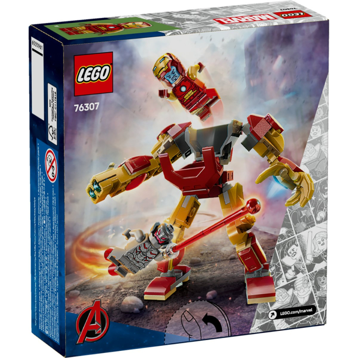 Lego Super Heroes Robotul Iron Man Vs Ultron 76307 set 565 piese - IoArtify.ro [8]
