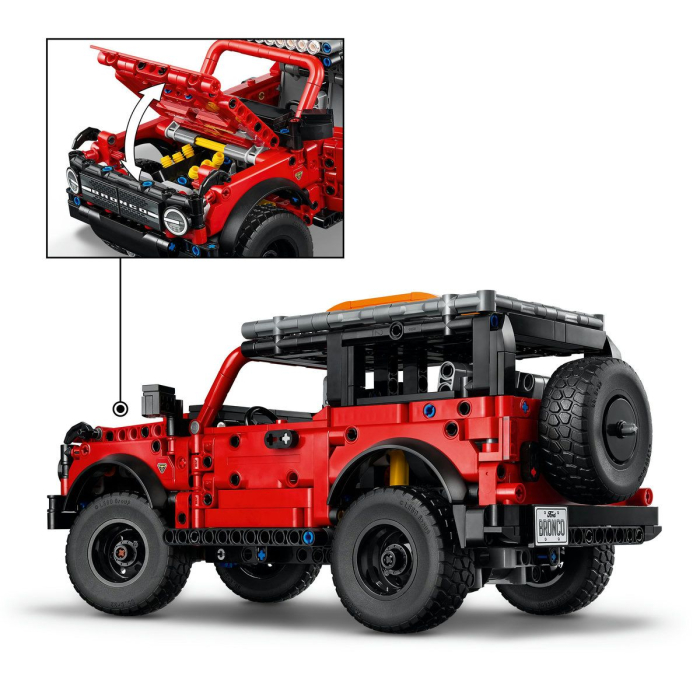 Lego Technic Ford Bronco Suv 42213 cu motor cu piston funcțional - IoArtify.ro [7]