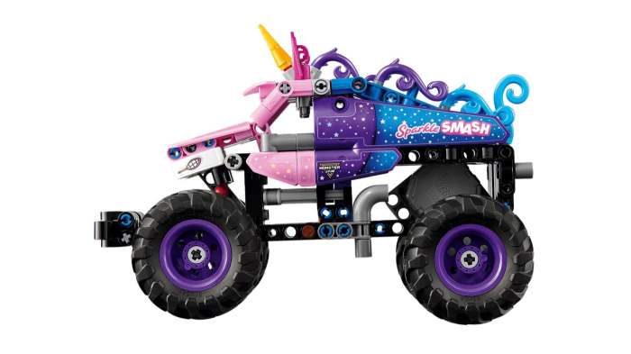 Lego Technic Monster Jam Sparkle Smash cu Motor cu Arc construcție funcțională - IoArtify.ro [7]