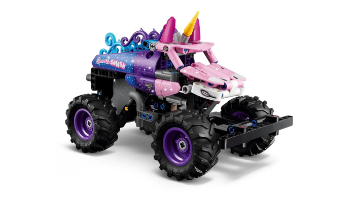 Lego Technic Monster Jam Sparkle Smash cu Motor cu Arc construcție funcțională - IoArtify.ro [9]
