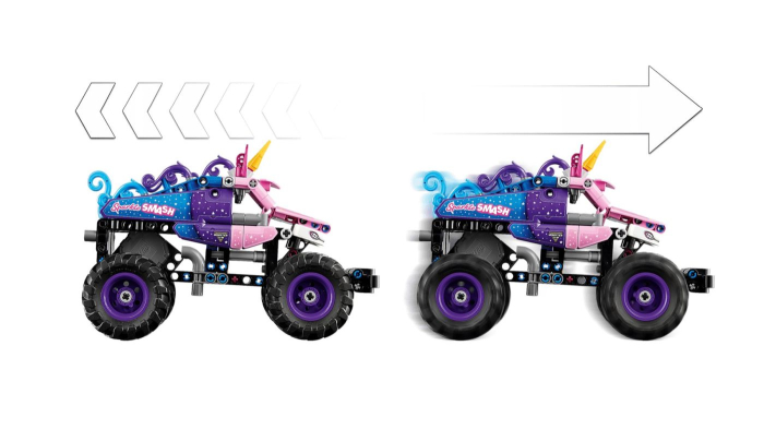 Lego Technic Monster Jam Sparkle Smash cu Motor cu Arc construcție funcțională - IoArtify.ro [8]