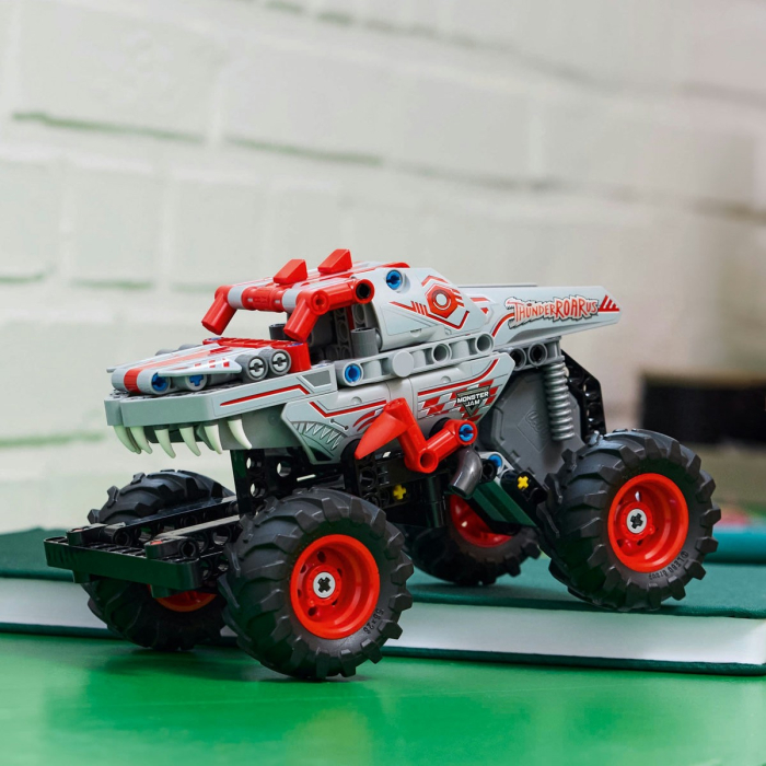 Lego Technic Monster Jam Thunderroarus Pull-back 42200 cu mecanism pull-back - IoArtify.ro [5]