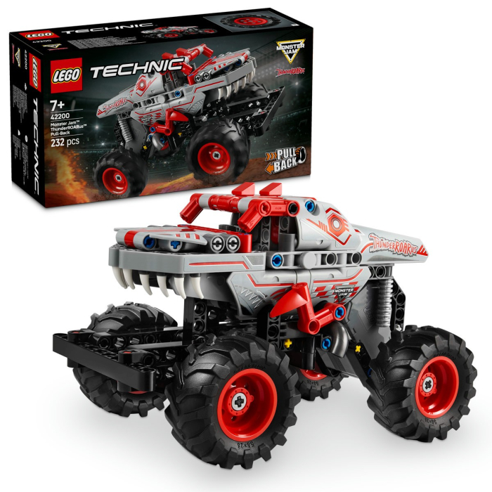 Lego Technic Monster Jam Thunderroarus Pull-back 42200 cu mecanism pull-back - IoArtify.ro [9]