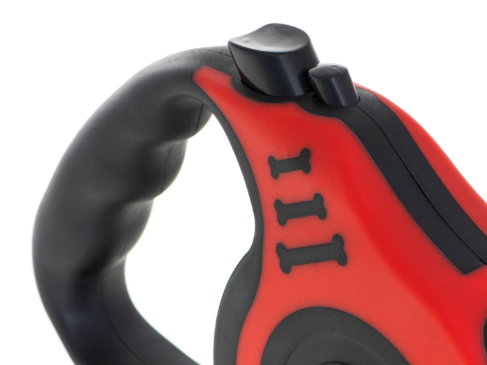 Lesa Retractabila Automata 5m lungime pentru caini de pana la 14 kg cu mecanism de blocare – IoArtify.ro [3]