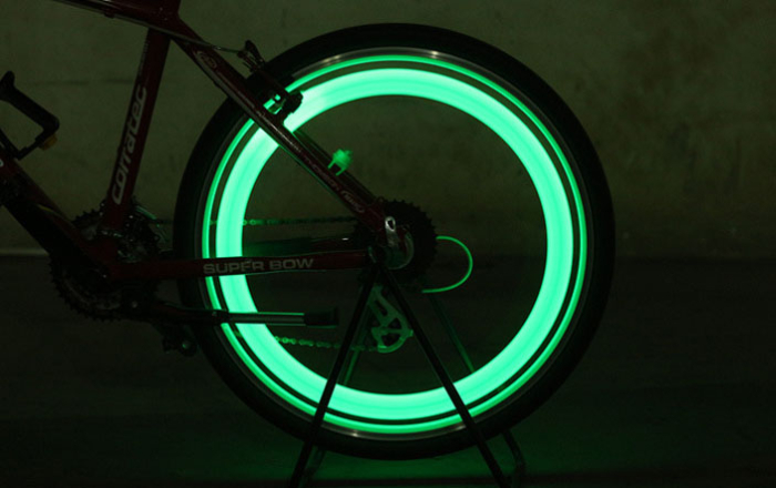 Lumina LED Ambientala pentru bicicleta VERDE cu luminozitate 120 lumeni - IoArtify.ro [3]