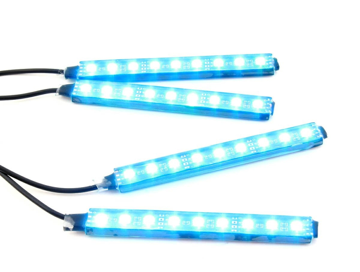 Lumini UnderCar LED RGB 12cm cu Bluetooth pentru interior sau exterior ZD65B – IoArtify.ro [8]