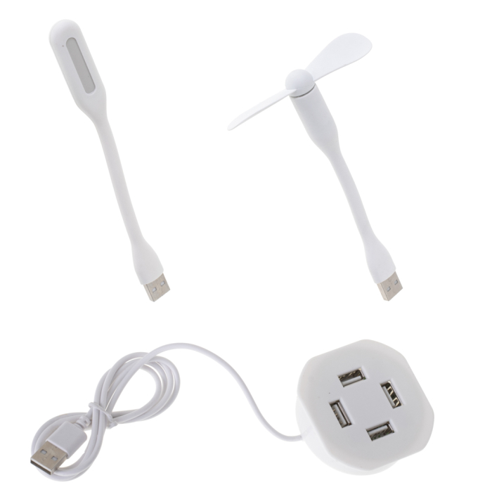 Masa pentru Laptop plianta din MDF 60 x 39,5 cm cu USB lampa si ventilator – IoArtify.ro [4]