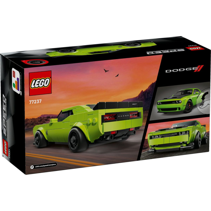 Lego Speed Champions Masina Sport Dodge Challenger Srt Hellcat 77237 cu 306 piese - IoArtify.ro [7]