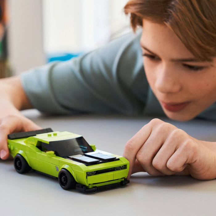 Lego Speed Champions Masina Sport Dodge Challenger Srt Hellcat 77237 cu 306 piese - IoArtify.ro [4]