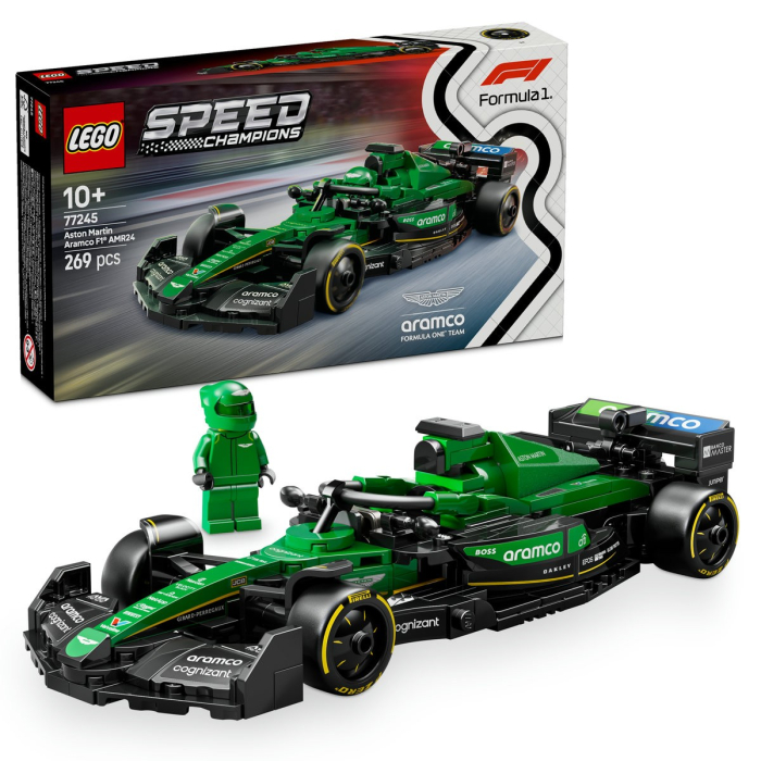 Lego Speed Champions Masina de Curse F1 Aston Martin Armaco Amr24 77245 set 298 piese - IoArtify.ro [5]