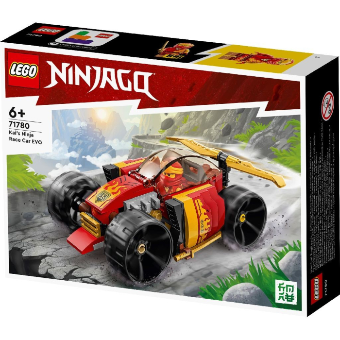 Lego Ninjago Masina de Curse Evo Ninja a Lui Kai 71780 cu 320 piese - IoArtify.ro [4]