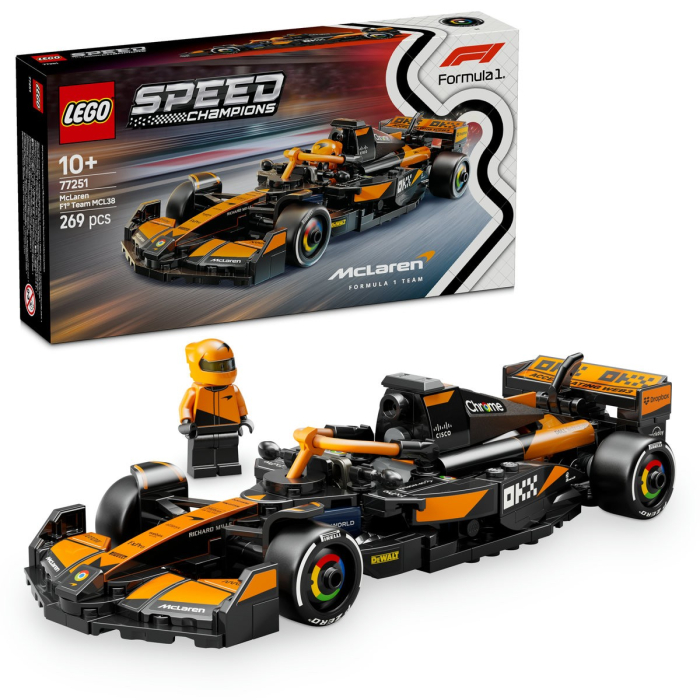Lego Speed Champions Masina de Curse F1 Mclaren 77251 cu 237 piese - IoArtify.ro [9]