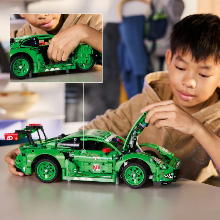 Lego Technic Masina Porsche 911 GT3 R Rexy Ao Racing 42224 cu peste 1500 piese - IoArtify.ro [5]