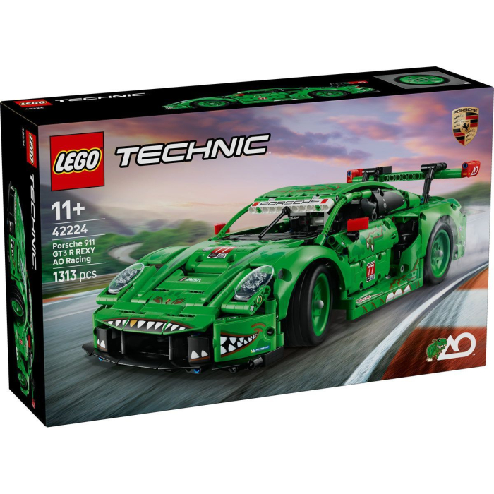 Lego Technic Masina Porsche 911 GT3 R Rexy Ao Racing 42224 cu peste 1500 piese - IoArtify.ro [2]