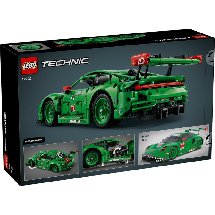 Lego Technic Masina Porsche 911 GT3 R Rexy Ao Racing 42224 cu peste 1500 piese - IoArtify.ro [10]