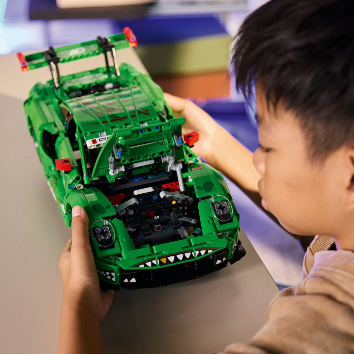 Lego Technic Masina Porsche 911 GT3 R Rexy Ao Racing 42224 cu peste 1500 piese - IoArtify.ro [7]
