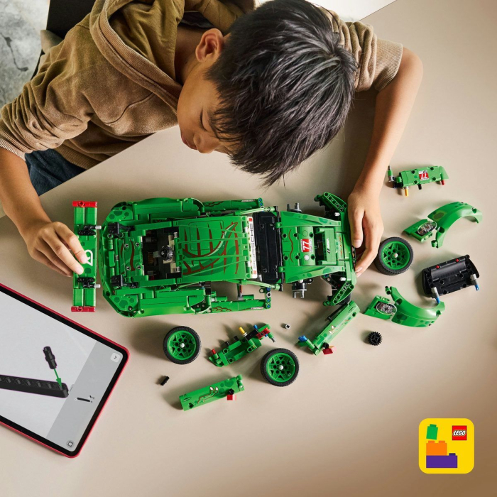 Lego Technic Masina Porsche 911 GT3 R Rexy Ao Racing 42224 cu peste 1500 piese - IoArtify.ro [6]