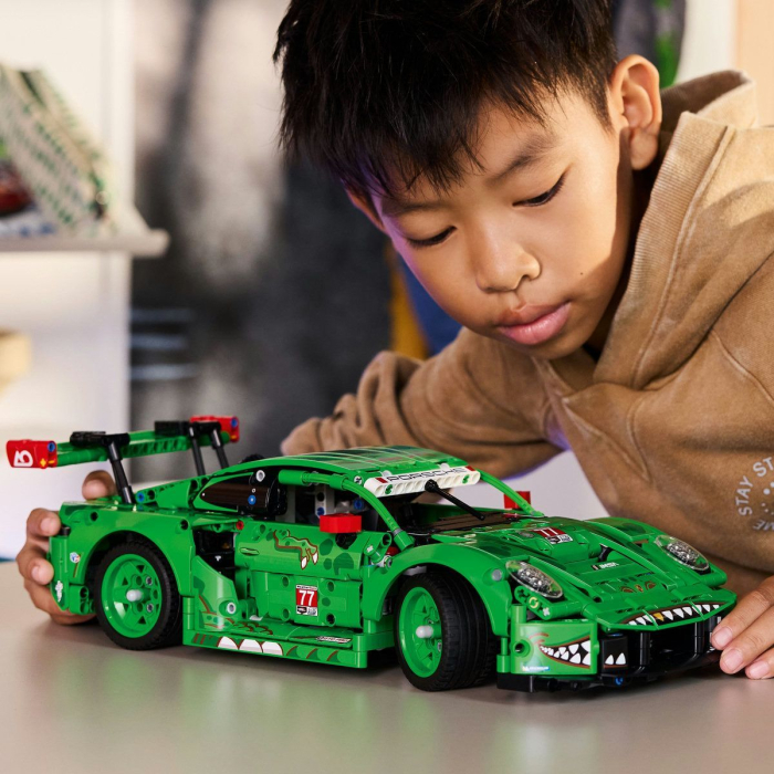 Lego Technic Masina Porsche 911 GT3 R Rexy Ao Racing 42224 cu peste 1500 piese - IoArtify.ro [4]