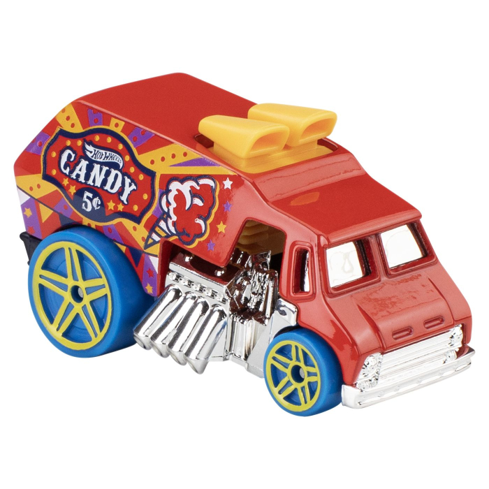 Set 5 Masini Hot Wheels Hw Fun Park cu roti metalice rezistente - IoArtify.ro [2]