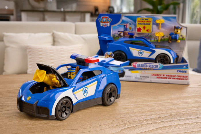 Patrula Catelusilor Cauta si Salveaza Set Masinuta de Salvare cu Lumini si Sunete Cruiser si Figurina Chase - sunete realiste - IoArtify.ro [2]