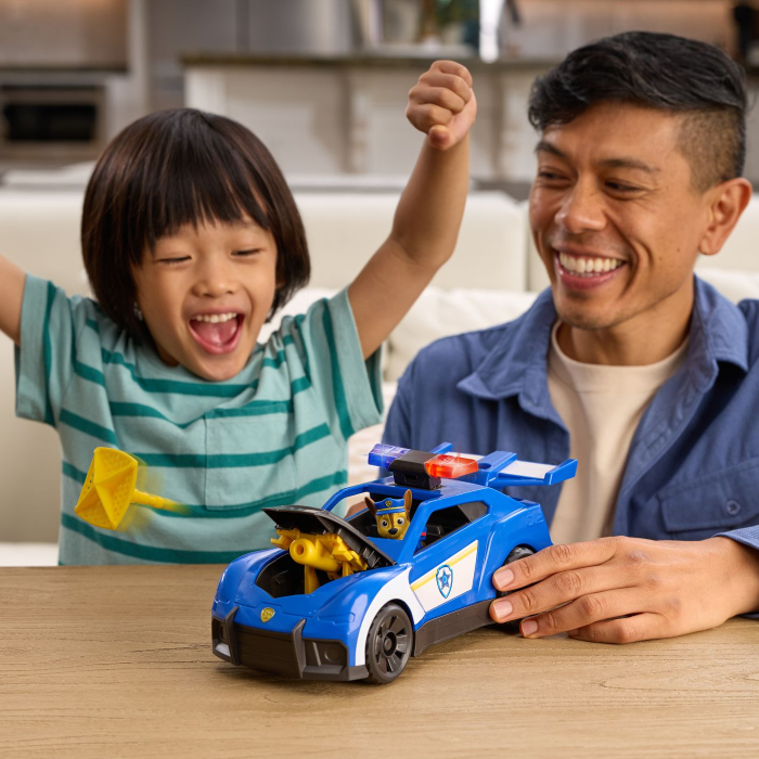 Patrula Catelusilor Cauta si Salveaza Set Masinuta de Salvare cu Lumini si Sunete Cruiser si Figurina Chase - sunete realiste - IoArtify.ro [5]