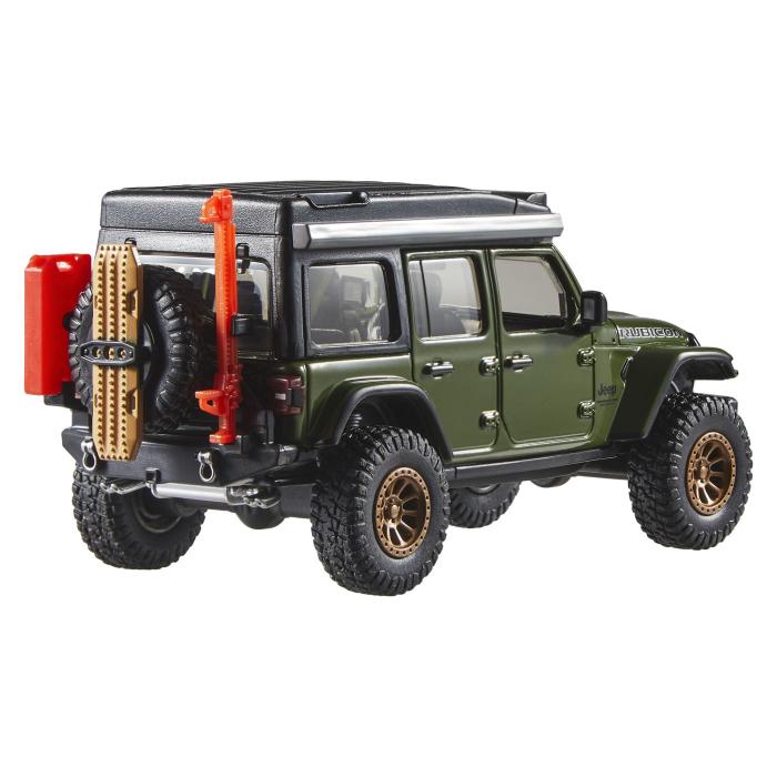 Hot Wheels Premium Real Riders Masinuta Metalica Jeep Wrangler 392 Rubicon Scara 1 la 43 - IoArtify.ro [4]