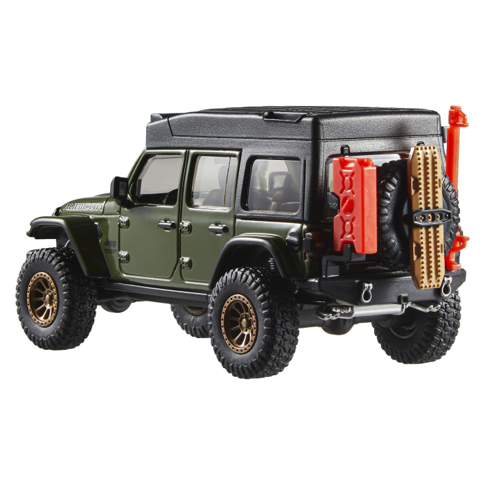 Hot Wheels Premium Real Riders Masinuta Metalica Jeep Wrangler 392 Rubicon Scara 1 la 43 - IoArtify.ro [3]