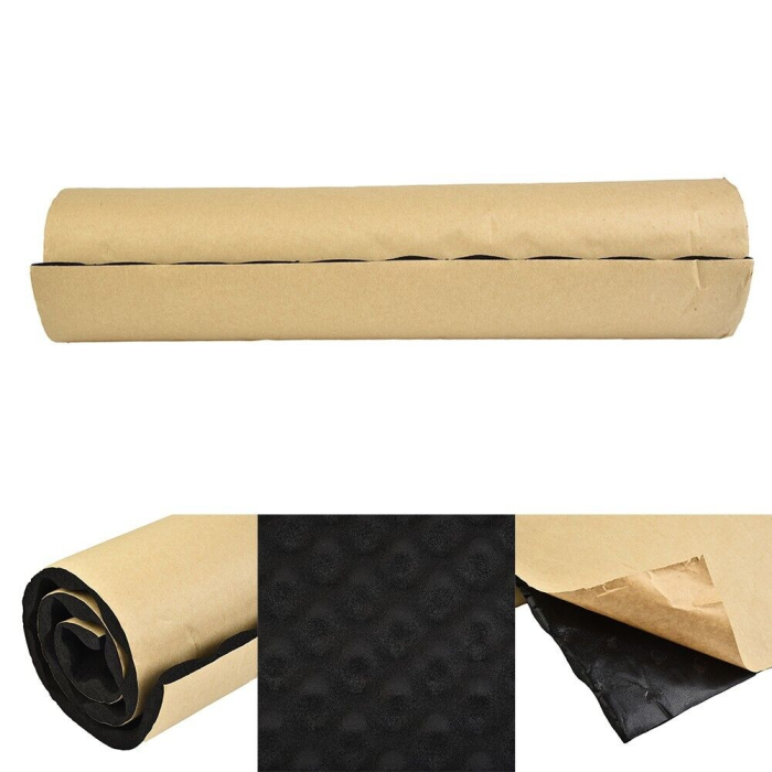 Material insonorizant auto adeziv reliefat dimensiune 80cm x 50cm x 15mm culoare Neagra - IoArtify.ro [5]