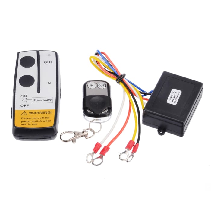 Modul wireless cu 2 telecomenzi pentru troliu Off-Road, ATV, SSV, QUAD – Tensiune 12-24V [3]