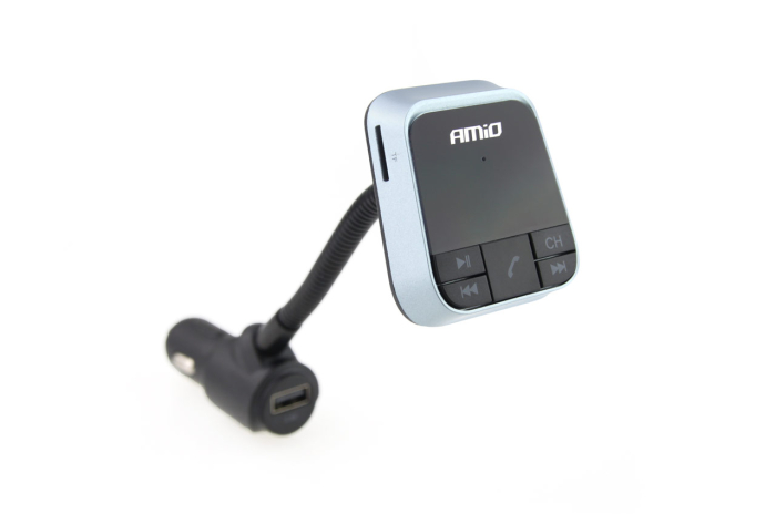 Modulator FM Bluetooth AVX-AM02250 cu Dual USB 2.4A și microSD – IoArtify.ro [2]