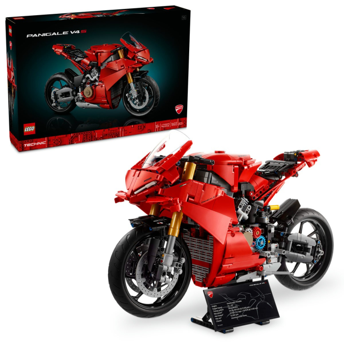 Lego Technic Motocicleta Ducati Panigale V4 S 42202 cu 646 piese - IoArtify.ro [9]
