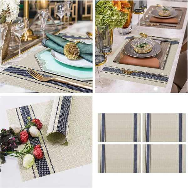 Napron de Masa Mercaton din PVC Rezistent la Apa 3045 cm Bej Dreptunghiular – IoArtify.ro [4]