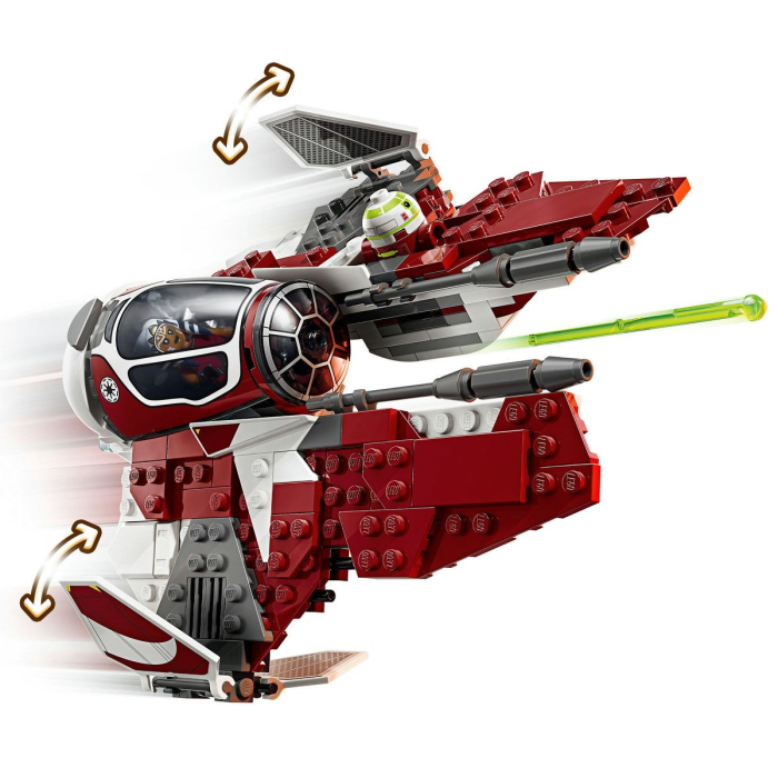 Lego Star Wars Nava Interceptor Jedi a Lui Ahsoka 75401 Set 452 Piese - IoArtify.ro [2]