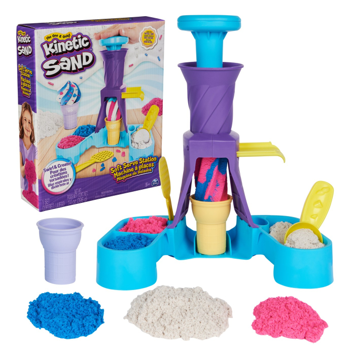 Kinetic Sand Statia de Servire set creativ cu nisip kinetic 454g - IoArtify.ro [7]
